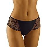 Wolbar Zauberhafter Damen String Mit Microfaser WB15, Schwarz,L