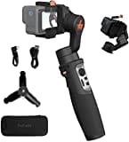 hohem iSteady Pro 4-Gimbal Stabilisator 3 Achsen kompatibel mit GoPro 13/12/11/10/9/8/7/6/5, für Osmo Action/Insta360 One R und andere Action-Kameras- IPX4 Spritzwassergeschützt