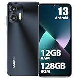 OUKITEL C36 Handy Ohne Vertrag, 12GB+128GB/1TB erweiterbar, 5150mAh 6.56" HD+ Display Android 13 günstig Smartphone 4G, Octa Core Prozessor, 13MP Panorama Kamera,Dual SIM 3 Steckplatz, Wi-Fi