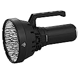 IMALENT SR32 Hellste Fackel 120.000 Lumen, Led Taschenlampe Extrem Hell mit 32 Pcs Cree XHP50.3 HI LEDs, Taschenlampe Aufladbar, Ideal für Wandern und Höhlenforschung