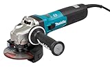 Makita GA5091X01 Winkelschleifer 125 mm, 1900 W, mit Bremse, Schiebeschalter und Elektronik