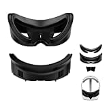 AMVR VR Facial Interface Bracket Face Cover für Pico 4/Pico 4 Ultra/PICO 4 Pro, Replacement Pad vr Accessories, mit PU Face Foam Pad Replacement, Anti-Leakage Nose Pad & Brillenputztücher