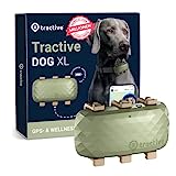 Tractive XL GPS Tracker für Hunde | Empfohlen von Martin Rütter | Bis zu 1 Monat Akku | Weltweite Live-Ortung | Weglaufalarm | Gesundheitswarnungen & Aktivitätstracking | Mehrfacher Testsieger