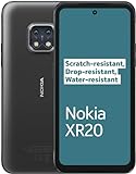 Nokia XR20 5G 128GB + 6GB RAM - SIMFree Factory entsperrtes Android-Smartphone (Granit), Grau