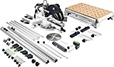 Festool Sierra ingletadora KS 120 REB-Set-MFT KAPEX