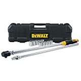 DEWALT DWMT45012 Drehmomentschlüsselsatz, 12-teilig, 1/5.1 cm Antrieb - Anzahl 2