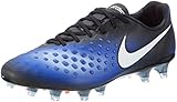 Nike Herren Magista Opus II FG Fußballschuhe, Schwarz (Black/White/Paramount Blue/Aluminium)