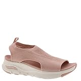 Skechers Arch Fit City Catch Damen Sandalen, Blush Knit, 40 EU