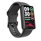 TOOBUR Fitness Tracker ohne App und Handy mit Schrittzähler 1.57" Smartwatch Damen Herren mit Herzfrequenzüberwachung Schlaftracker Fitnessuhr mit IP68 Wasserdicht Pulsuhr Android iOS Kompatibel