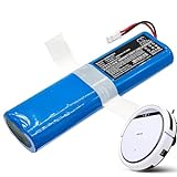 14.4V 2600mAh Ersatz akku kompatibel mit Medion MD13202, MD18500, MD18501, MD18600, MD19510, MD19511 Part No.HJ08, HA15 Staubsauger Robotic Vacuum Battery