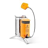 Biolite CampStove 2+ -Campingkocher mit Akku, USB-Ladeausgang, FLexLight 100