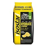 Isostar Hydrate & Perform - Geschmack: Zitrone - Pulver für Isotonische Energy Drinks - Reich an Vitaminen - Natürliches Aroma - Ohne Farbstoffe - 1 Packung Sparformat 1,5 kg