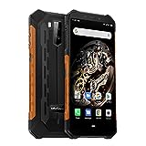 Ulefone Armor X5 – 4G Outdoor Smartphone Ohne Vertrag, MTK6763 Octa-Core 3GB RAM 32GB ROM, Android 9.0 5.5” IP68 / IP69K Robustes Handy, Dual-SIM, 13MP + 5MP + 2MP, 5000 mAh Akku, GPS NFC Orange