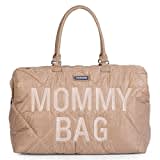 Childhome - Mommy Bag Wickeltasche - Gesteppt - Beige 55x30x40cm Jubiläumsauflage