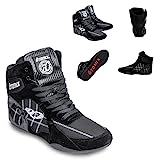 Otomix Ninja Warrior Herren-Boxschuhe – Flache Oberseite und Unterseite – für Gewichtheben, Krafttraining, Kreuzheben, Ringen