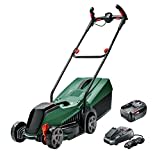 Bosch Akku-Rasenmäher CityMower 18V-32-300 (18 Volt, 1x Akku 4,0 Ah, Schnittbreite: 32 cm, Rasenflächen bis 300 m², im Karton)