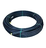 HD-PE Rohr 3/4 Zoll 25 x 25m Rolle PN16 - PE100 RC flexibles HDPE/Wasserleitung/Trinkwasser/Bewässerungsrohr - Gartenrohr