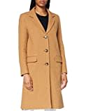 Helene Berman Damen College Coat Wollmischungs-Mantel, Brown, XL