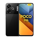 POCO M6 Smartphone, 8+256GB Handy ohne Vertrag, 90Hz 6,79'' FHD+Display, 108MP Kamera, 5030mAh, 33W FastCharge, Dual-SIM, Black