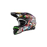 O'NEAL | Motocross-Helm | MX Enduro Motorrad | ABS-Schale, Lüftungsöffnungen für optimale Belüftung & Kühlung | 3SRS Helmet Crank 2.0 | Erwachsene | Multi | Größe M