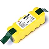 TOPHINON 14.4V 3000mAh NI-MH Ersatzakku für iRobot Roomba 500 510 520 530 532 535 540 545 550 552 555 560 562 570 580 581 582 585 595 600 610 620 630 631 650 660 700 760 770 780 790 800 870 880