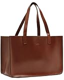 Gusti Shopper Leder - Agatha Damen Handtasche Ledertasche Shopper Umhängetasche Leder Braun