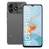 UMIDIGI G5A Handy Ohne Vertrag 2023, Simlockfreie Handys 8GB(4GB+4GB)+64GB(Bis zu 1TB), Android 13 Quad-Core 6,52" HD+Smartphone Ohne Vertrag, 13MP+5MP Kamera 5000mAh Akku Fingerprint/Face ID/GPS