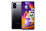 Samsung Galaxy M31s Android Smartphone ohne Vertrag, Quad-Kamera, 6,5 Zoll Infinity-O Super AMOLDED Display, starker 6.000 mAh Akku, 128 GB/6GB, Handy in Schwarz, deutsche Version exklusiv bei Amazon