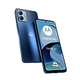 Motorola Mobility moto g14 Smartphone (6,5"-FHD+-Display, 50-MP-Kamera, 4/128 GB, 5000 mAh, Android 13) Sky Blue, inkl. Schutzcover [Exklusiv bei Amazon]