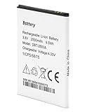 SHAWOROCE 2500mAh 3,8V Akku Batterien Kompatibel mit Doro Telefon 8035 DSB-0170 DBT-2500A Phone Easy Smartphone Wiederaufladbare Li-ION Batterie