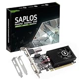 SAPLOS Geforce GT 730 Grafikkarten, 4GB DDR3 128-bit, HDMI VGA DVI, Low Profile Grafikkarte PC, Fermi Architektur, Desktop Computer GPU, PCI Express, DirectX 11