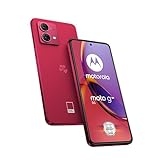 Motorola Mobility Moto g84 5G (6,5"-FHD+-Display, 50-MP-Dual-Kamera, 12/256 GB, 5000 mAh, Android 13) Viva Magenta (veganes Kunstleder), inkl. Schutzcover [Exklusiv bei Amazon]