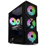 STGsivir Gaming PC, GeForce RTX 2060 8 GB GDDR6, Core i7 bis zu 3.9 GHz, 16GB RAM, 1TB SSD, 600M WLAN, BT 5.0, RGB Lüfter x 4, W10H64, Gamer PC Computer Desktop Rechner