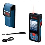 Bosch Professional Laser-Entfernungsmesser GLM 150-27 C (integrierte Kamera, integrierter 3,6V Akku, Reichweite: bis zu 150 m, robust, IP54, ± 1,5 mm, Schlaufe, Tasche)