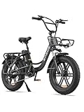 ENGWE E Bike Herren Elektrofahrräder-Ebike mit 48V 13Ah Batterie, E Bike 20 * 4.0 Zoll, E-Bike 7-Gang Getriebe mit LCD-Display, E Bike 250W Motor & 25km/h, Reichweite bis zu 150km L20/L20 Boost