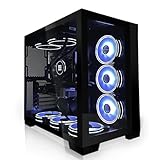 SYSTEMTREFF High-End Gaming PC Intel Core i9-14900KF 24x6GHz | Nvidia GeForce RTX 4070 Super 12GB DX12 | 2TB M.2 NVMe | 64GB DDR5 RAM | WLAN Desktop Computer Rechner für Gamer, Zocker & Streamer