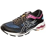 Asics Damen Gel-Kayano 26 Running Shoe, Black/Blue Coast, 39 EU