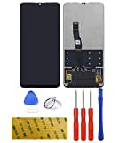 LTZGO Universell für Huawei P30 LITE Ersatz Display LCD Schwarz Touchscreen Digitizer Bildschirm Glas (ohne Rahmen) Ersatzteile Öffnungs Werkzeuge vollständigem Reparatur Set Tool Kit Kleber