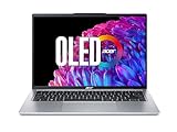 Acer Swift Go 16 OLED (SFG16-72-70AX) Ultrabook/Laptop | 16" 3.2K OLED 120Hz Display | Intel Core Ultra 7 155H | 16 GB RAM | 1 TB SSD | Intel Arc Grafik | Windows 11 | QWERTZ Tastatur | grau