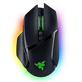 Razer Basilisk V3 Pro - Anpassbare kabellose Gaming-Maus HyperScroll Tilt Wheel (Focus Pro 30K Optischer Sensor, 13-Zonen Chroma-Beleuchtung, 10+1 Programmierbare Tasten) Schwarz