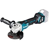 Makita DGA515Z Akku-Winkelschleifer 18 V mit Paddleschalter (ohne Akku, ohne Ladegerät), Pfauenblau