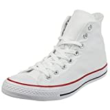 Converse All Star Hi Canvas Sneakers, Optical White, 45 EU