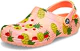 Crocs Classic Retro Resort Clog, Holzschuh, Papaya/Multi,