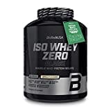 BioTechUSA Iso Whey Zero Black - Premium Protein mit Kreatin, Zink, Vitamin B3 & Aminosäuren | 90% Protein | Zuckerfrei, Laktosefrei, Glutenfrei, 2.27 kg, Vanille