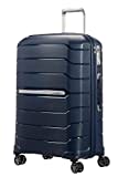 Samsonite Flux - Spinner M Erweiterbar Koffer, 68 cm, 85 L, Blau (Navy Blue)