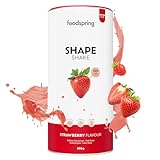 foodspring Shape Shake Erdbeere – Vollwertiger Mahlzeitenersatz-Shake zur Gewichtskontrolle mit Premium Protein, 200 kcal pro Portion, Glutenfrei - 900g