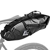 Jeebel Fahrradtasche Wasserdicht BackLoader Satteltasche - 10L Bikepacking Taschen Fahrradtasche Sattelstütze für Rennrad Mountainbike