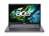 Acer Aspire 5 (A517-58GM-72LE) Laptop | 17,3" FHD IPS Display | Intel Core i7-1355U | 16 GB RAM | 1 TB SSD | NVIDIA Geforce RTX 2050 | Windows 11 | QWERTZ Tastatur | grau