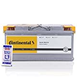 CONTINENTAL 2800012027280 Starterbatterie Autobatterie L6 12V 110Ah 950A + 1x 10g LIQUI MOLY Batterie-Pol-Fett