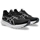 Asics Herren Gel-Kayano 31 Sneaker, Black White, 45 EU